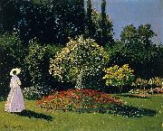 Claude Monet, Jeanne-Marguerite Lecadre in the Garden Sainte-Adresse